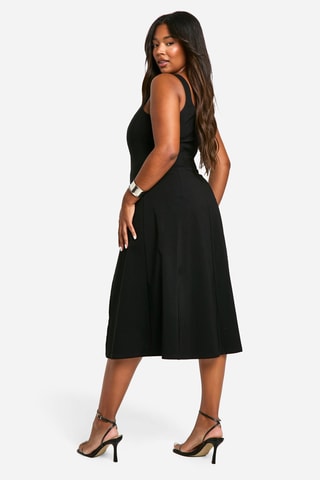 Midi-jurk - Zwart