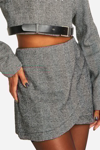 Wikkelrok - Zwart en Grijs