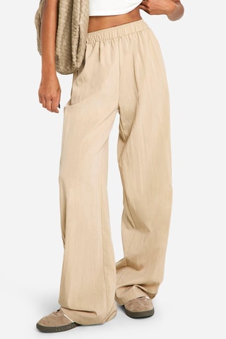 Broek Wide Legs - Beige