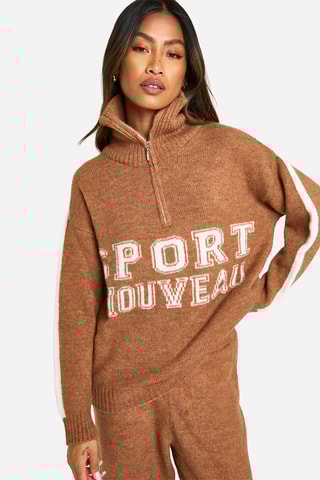 Trui - Gemêleerd Camel