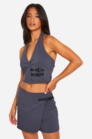 Wikkelrok - Nachtblauw