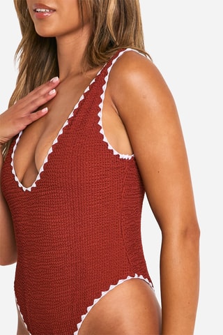 Badpak - Bordeauxrood