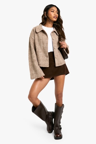 Scheerwollen Jasje - Beige