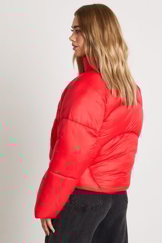 Gewatteerde Jas - Rood