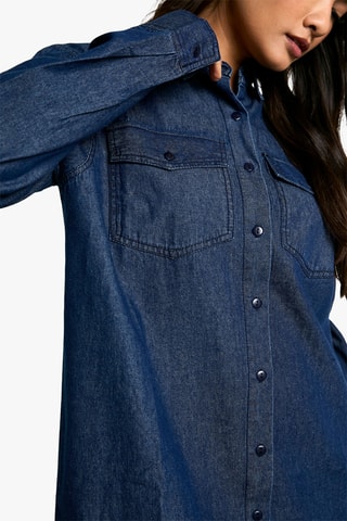 Spijkerjurk - Indigoblauw