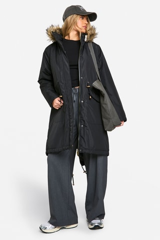 Parka met Capuchon - Zwart