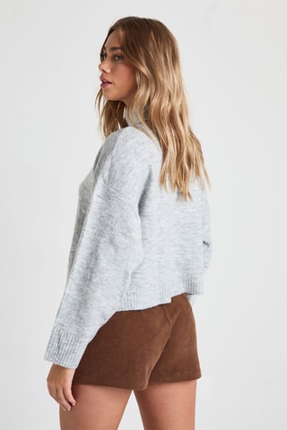 Trui - Gemêleerd Lichtgrijs