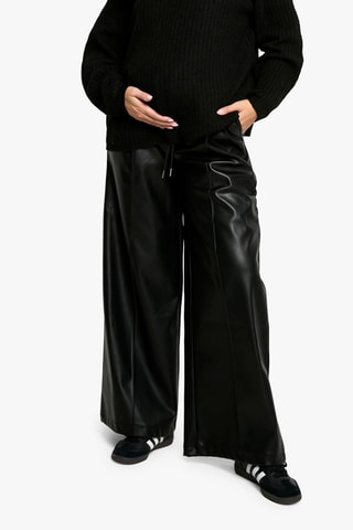 Zwangerschapsbroek Wide Legs - Zwart