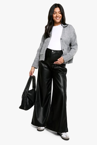 Zwangerschapsbroek Wide Legs - Zwart