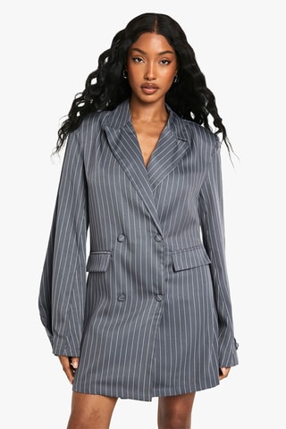 Rechte Jurk - Donkergrijs