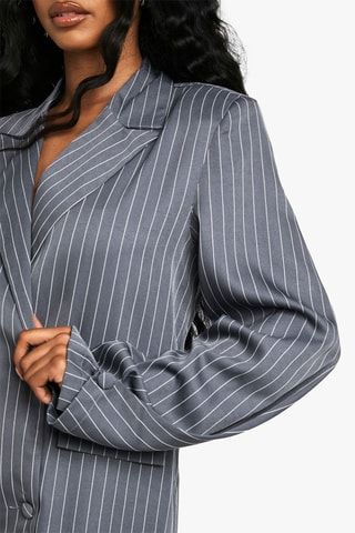 Rechte Jurk - Donkergrijs