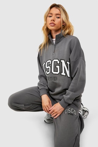 Oversized Joggingbroek - Donkergrijs