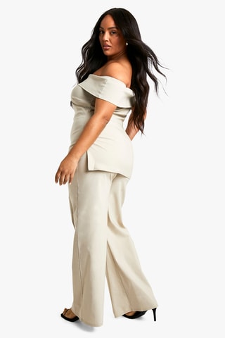 Top en Broek Wide Legs - Lichtgrijs