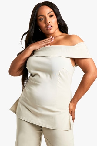 Top en Broek Wide Legs - Lichtgrijs