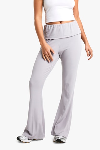 Broek Flare Cut - Lichtgrijs