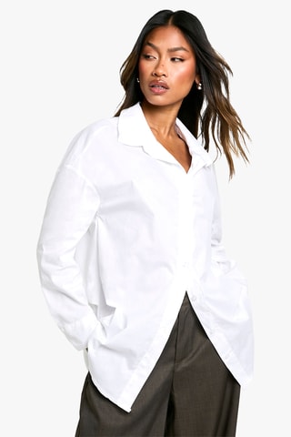 Oversized Overhemd - Wit
