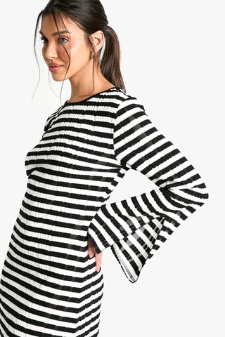 Lange Jurk - Zwart en Wit