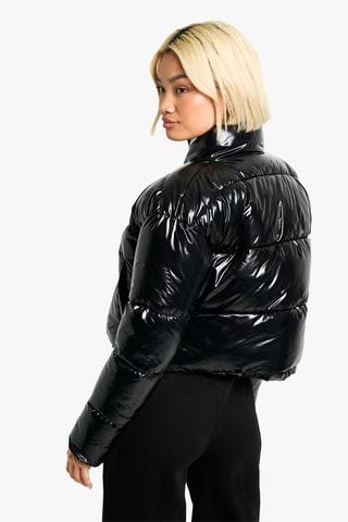 Gewatteerde Jas - Zwart