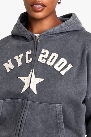 Sweater met Capuchon - Grijs