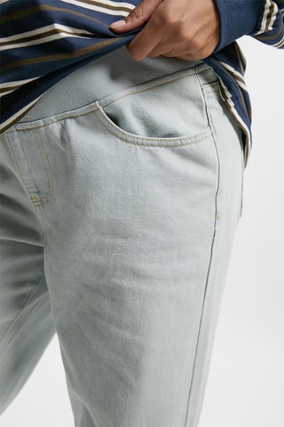 Zwangerschapsjeans Boyfriend Fit - Hemelsblauw