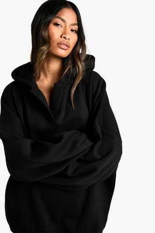 Sweater met Capuchon - Zwart