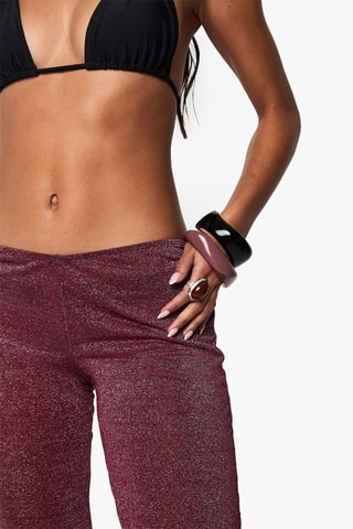 Strandbroek - Bordeauxrood