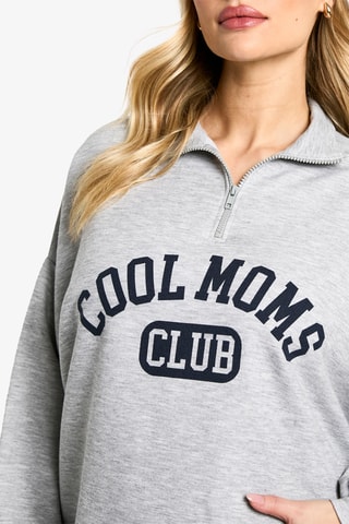 Sweater en Zwangerschapslegging - Grijs