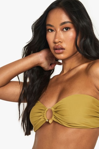 Bikinitop - Olijfgroen