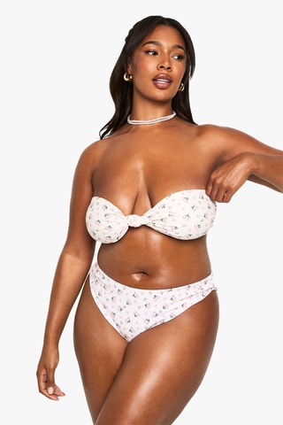 Bikinibroekje Hoge Taille - Roze