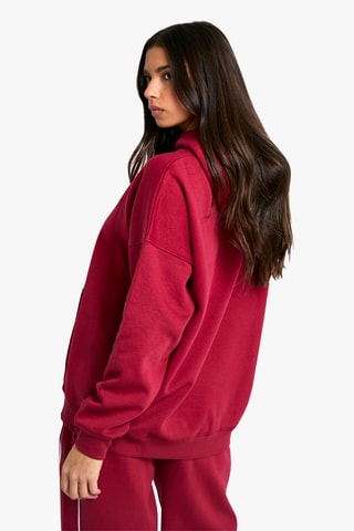 Sweater met Capuchon - Rood