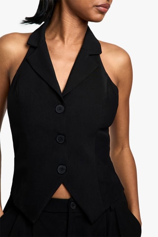 Mouwloos Vest - Zwart