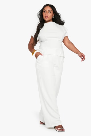 Broek Wide Legs - Wit