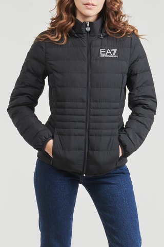 Doudoune à capuche - Noir - EA7