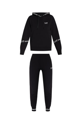Sweat à capuche et jogging - Noir - EA7