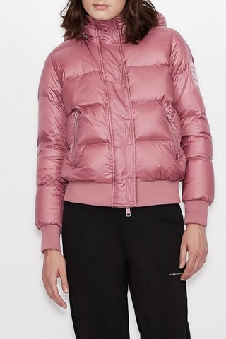 Doudoune à capuche - Rose - Exchange