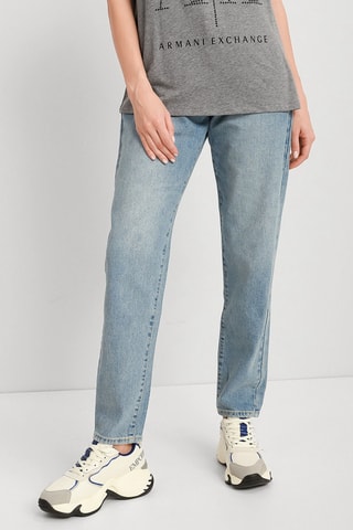 Jean taille haute - Indigo - Exchange