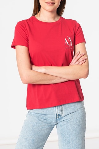 T-shirt - Rouge et blanc - Exchange