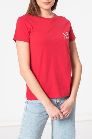 T-shirt - Rouge et blanc - Exchange