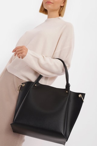 Cabas et pochette - Noir - Exchange