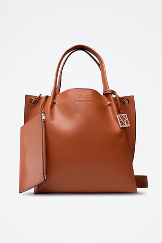 Cabas et pochette - Marron - Exchange