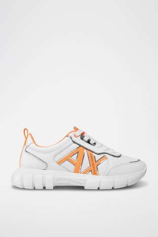 Baskets en cuir - Blanc - Exchange