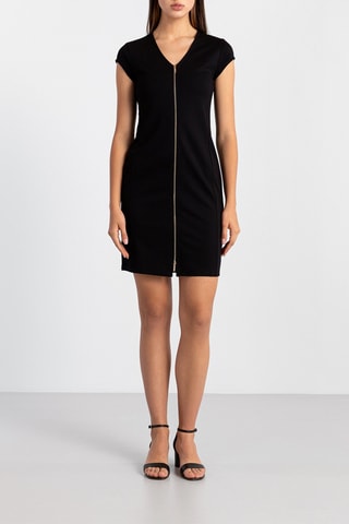 Robe droite - Noir - Exchange