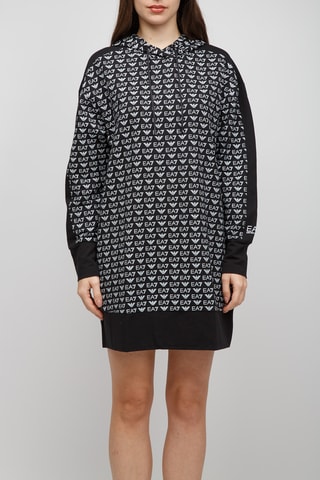 Robe sweat - Noir - EA7