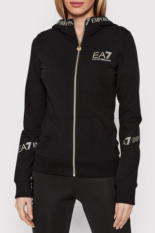 Sweat à capuche - Noir - EA7