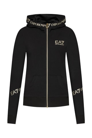 Sweat à capuche - Noir - EA7