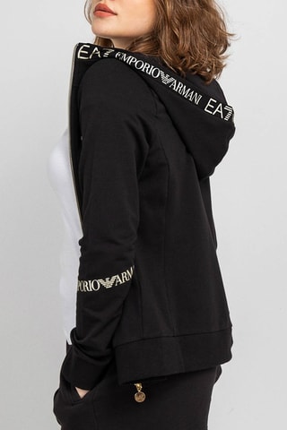 Sweat à capuche - Noir - EA7