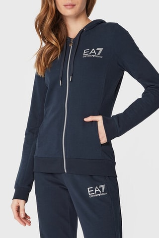 Sweat à capuche et jogging - Bleu marine - EA7