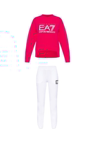 Sweat et jogging - Rose et blanc - EA7