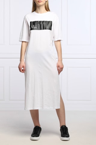 Robe t-shirt - Blanc - Exchange