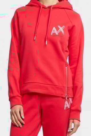 Sweat à capuche - Rouge - Exchange